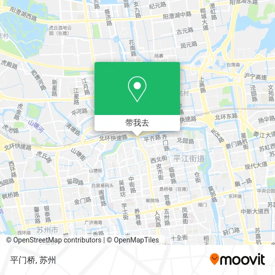 平门桥地图