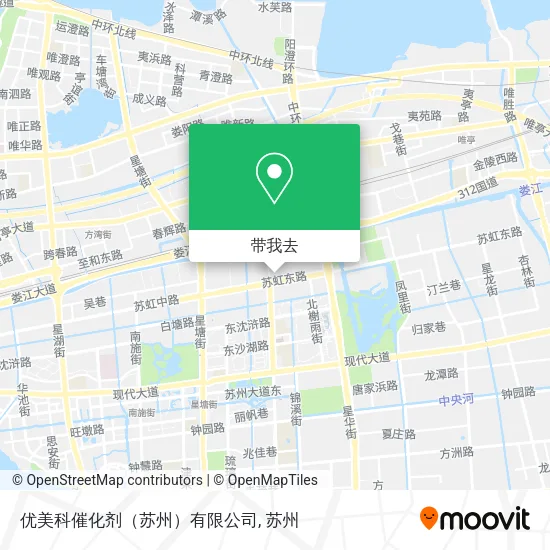 优美科催化剂（苏州）有限公司地图