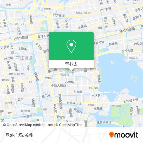 尼盛广场地图