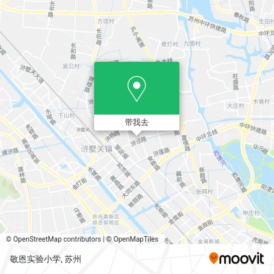 敬恩实验小学地图