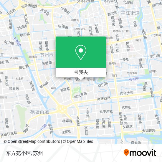 东方苑小区地图