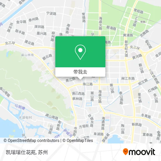 凯瑞瑞仕花苑地图