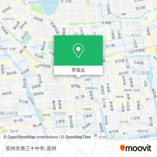 苏州市第三十中学地图