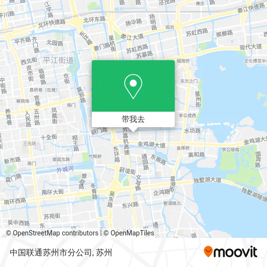中国联通苏州市分公司地图