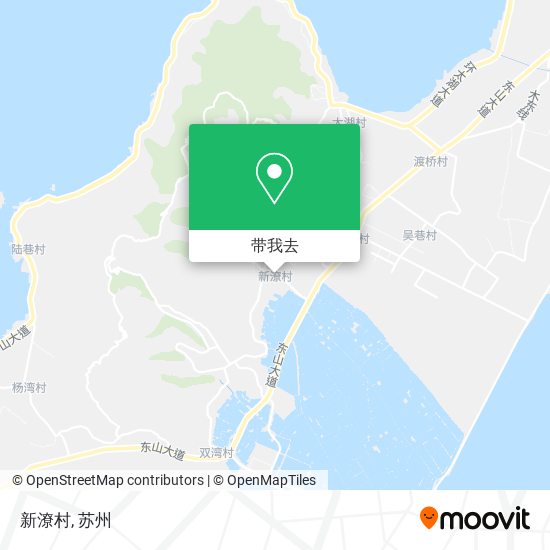 新潦村地图