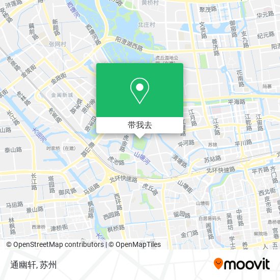 通幽轩地图