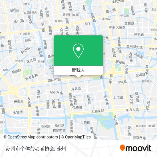 苏州市个体劳动者协会地图