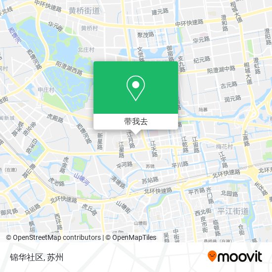 锦华社区地图