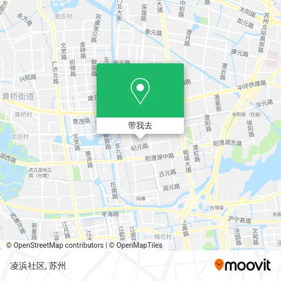 凌浜社区地图