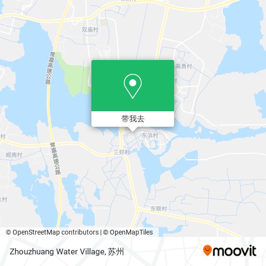 Zhouzhuang Water Village地图