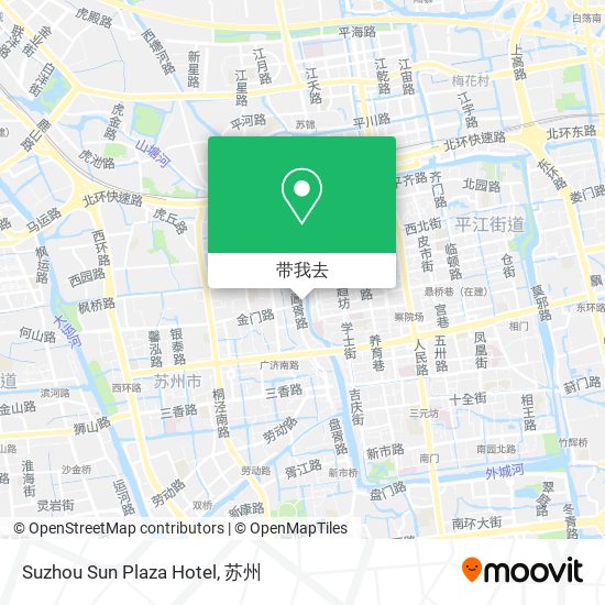 Suzhou Sun Plaza Hotel地图