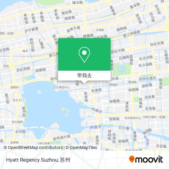 Hyatt Regency Suzhou地图
