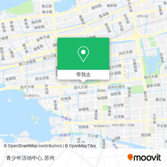 青少年活动中心地图