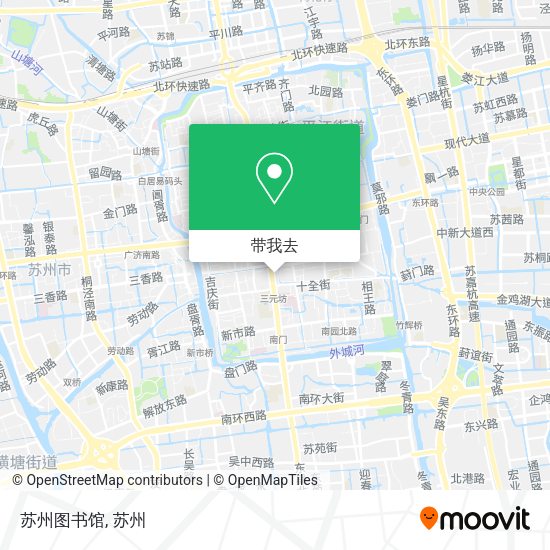 苏州图书馆地图