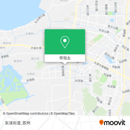 东渚街道地图