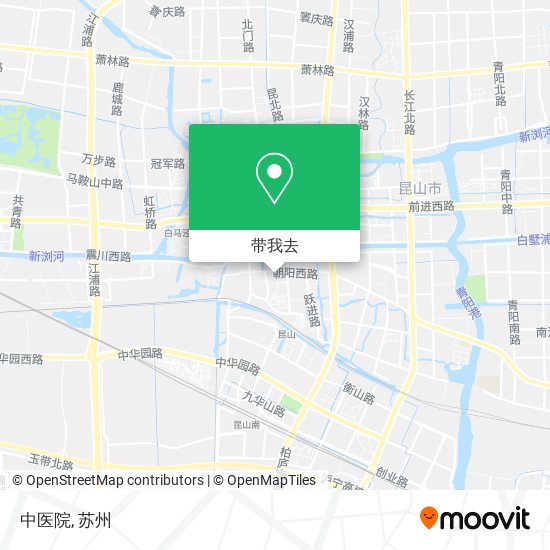 中医院地图