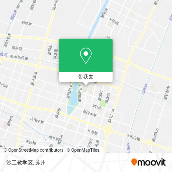沙工教学区地图