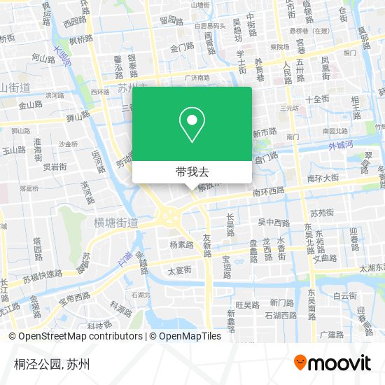 桐泾公园地图