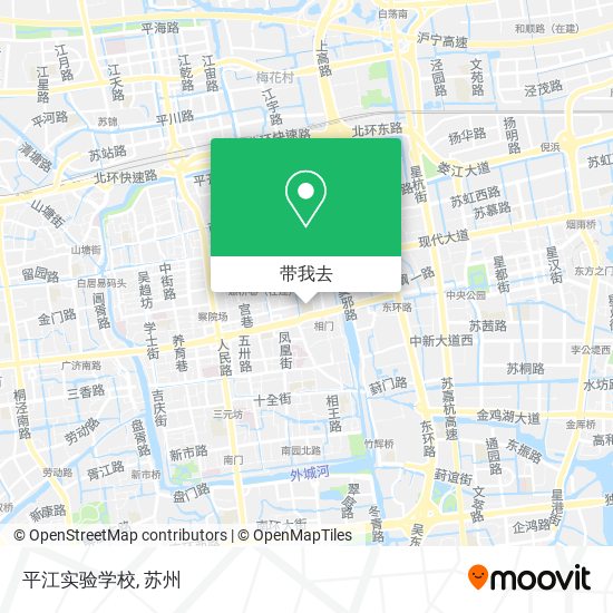 平江实验学校地图