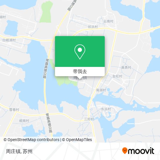 周庄镇地图