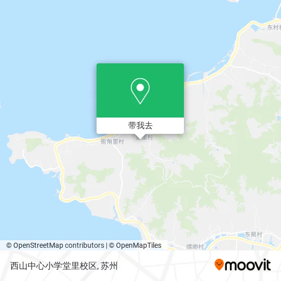 西山中心小学堂里校区地图
