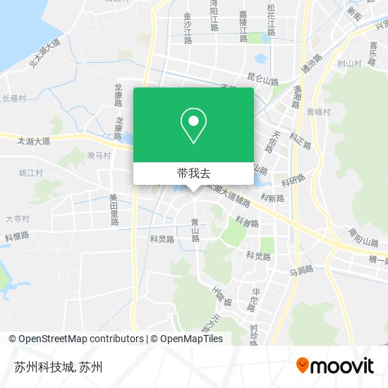 苏州科技城地图