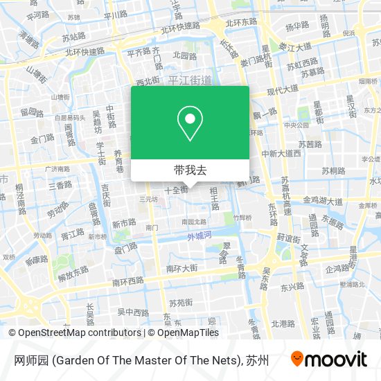 网师园 (Garden Of The Master Of The Nets)地图
