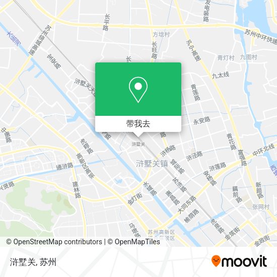 浒墅关地图
