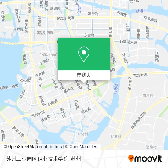 苏州工业园区职业技术学院地图