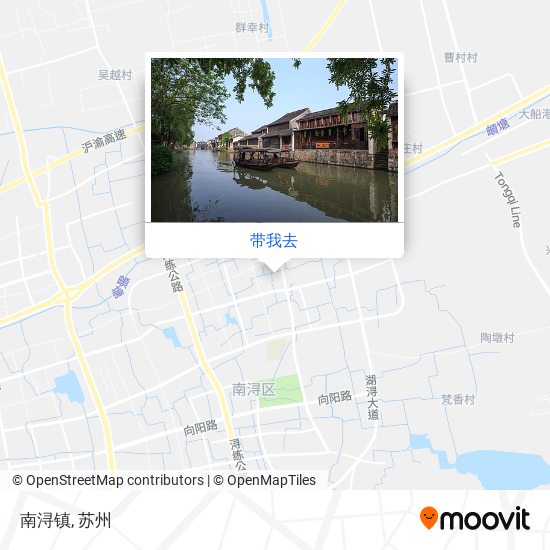 南浔镇地图