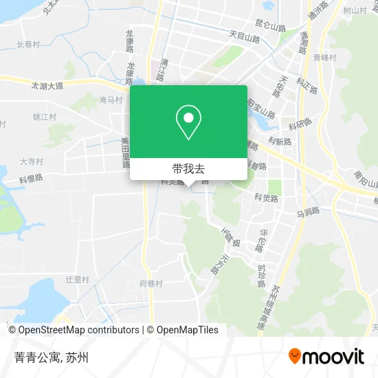 菁青公寓地图