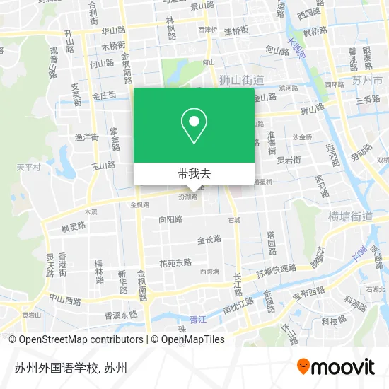 苏州外国语学校地图