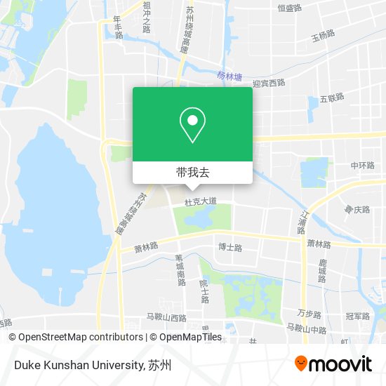 Duke Kunshan University地图