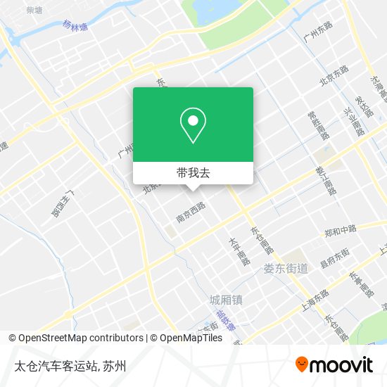 太仓汽车客运站地图