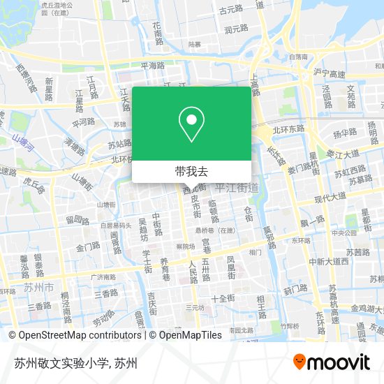 苏州敬文实验小学地图