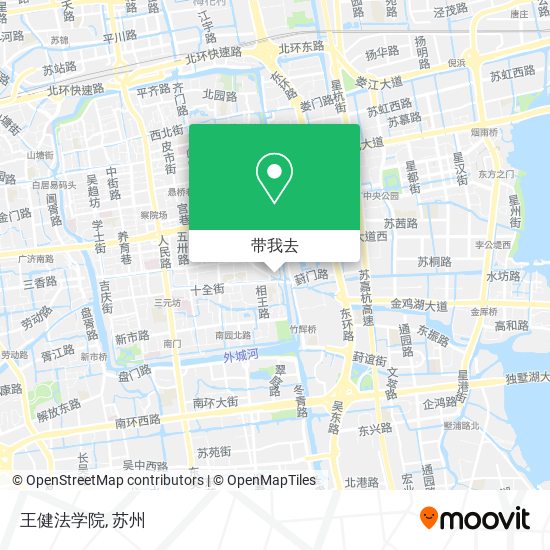 王健法学院地图