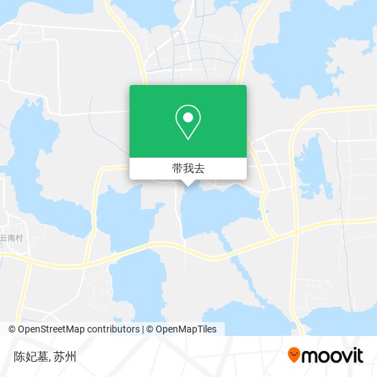 陈妃墓地图