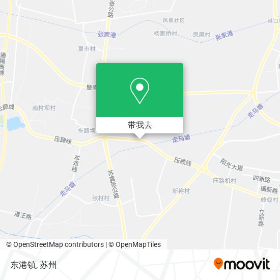 东港镇地图