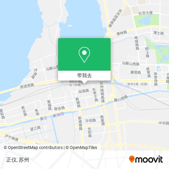 正仪地图