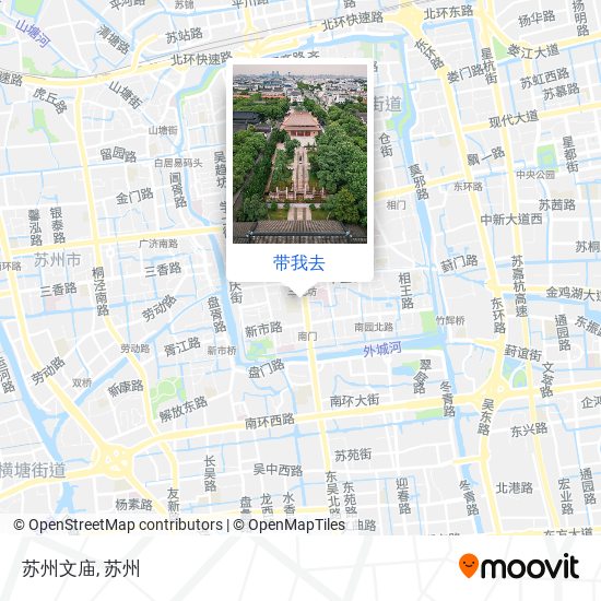 苏州文庙地图