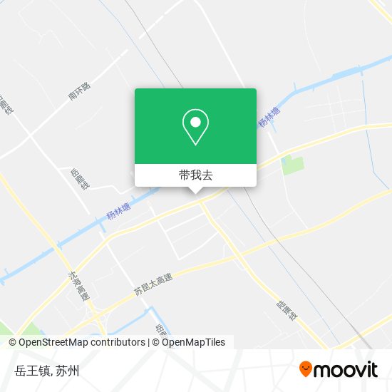 岳王镇地图