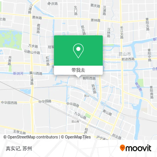 真实记地图