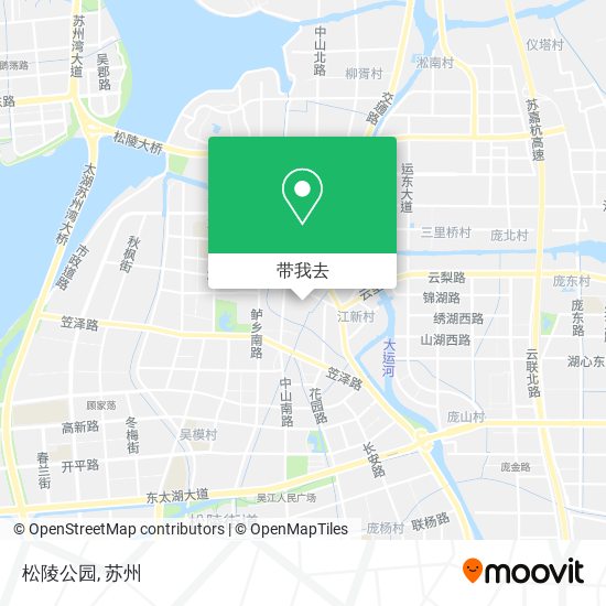 松陵公园地图