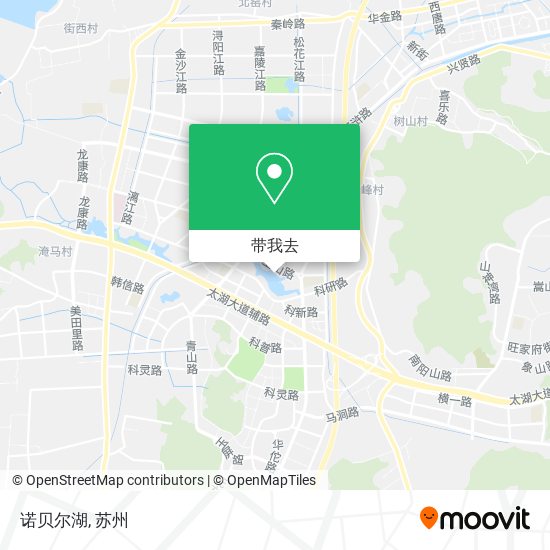 诺贝尔湖地图