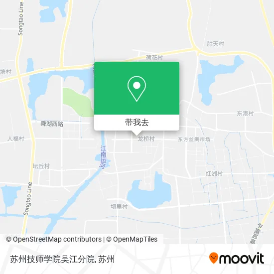 苏州技师学院吴江分院地图