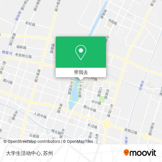 大学生活动中心地图