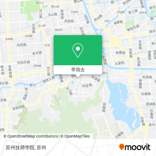 苏州技师学院地图