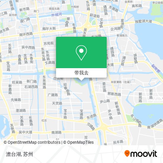 澹台湖地图