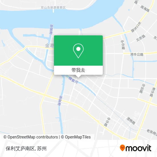 保利艾庐南区地图