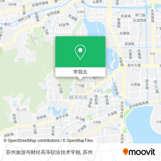 苏州旅游与财经高等职业技术学校地图